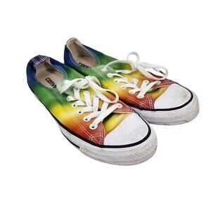 Converse Chuck Taylor All Star Rainbow Pride Low Top Sneakers 6M/8W Unisex Shoes